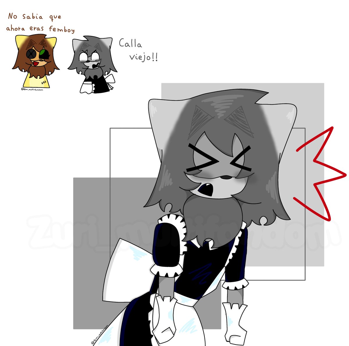Multi_account3's tweet photo. Dos dibujos y un meme para revivir jeje👀
(Si el señorito León ve esto, me gustaría proponerle que le cree un nombre real a Leon Doll, para que el pobrecito mío no sea el excluido de la familia💔)
(Eso, o un cumpleaños al menos🥹)
#mundoleon #mundoleon2 #mundoleon3 #laceygames https://t.co/bR6q0rVzLe