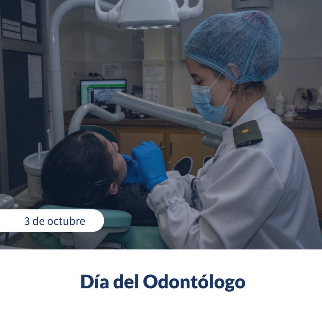 RuthTransp's tweet photo. Día del Odontólogo

🥼🧑‍⚕️Cada 3 de octubre se conmemora el Día del Odontólogo, una fecha para reconocer a quienes trabajan diariamente en la prevención, el diagnóstico y el tratamiento de las enfermedades bucodentales.🧑‍⚕️🥼

#CubaEstáFirme 
#CubaVencerá 
#Mayabeque
#DPTMayabeque https://t.co/IJRJfoDWdf