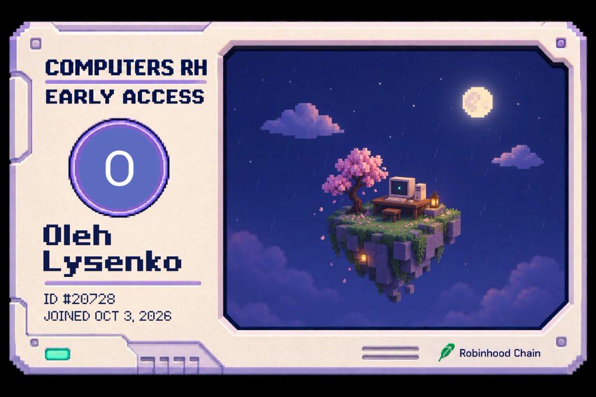 Oleh_Lysenko95's tweet photo. I've just joined Early Access for @ComputersRh.
I'll be playing 24 hours before the public launch.

My ref link= https://t.co/M0fd8LnKxk
https://t.co/1hGrCu122b https://t.co/acjpnTQ6E9
