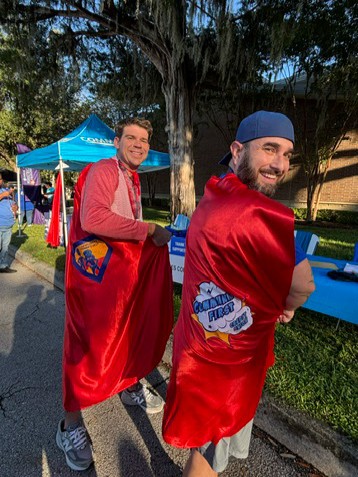 CommFirstCU's tweet photo. Real heroes wear capes!

A big thank you to our Community First teammates who joined BASCA's CapeABILITIES Run, Walk, Roll this past Saturday. 🏃‍♀️🚶👩‍🦽

We came, we cheered, and we celebrated an amazing event amplifying the CapeABILITIES in all of us! https://t.co/QgIa30hhas