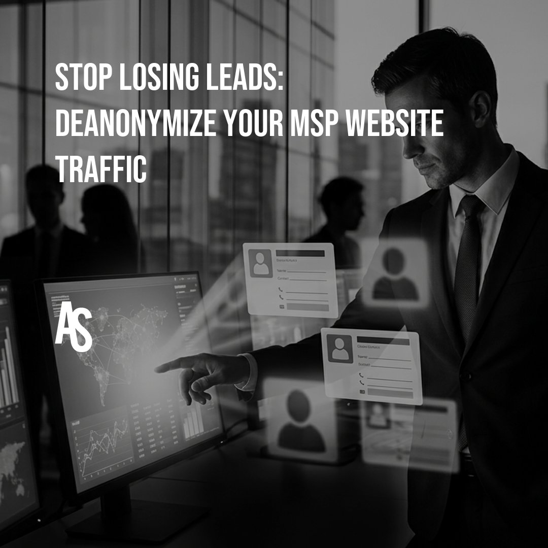 AcumenStudio's tweet photo. Stop letting anonymous visitors leave your MSP website without a trace.

LeadStrike identifies your traffic and enrolls leads in automated nurtures. Stop reading about marketing. Start operating one.

#MSPMarketing https://t.co/CEY9asemxK