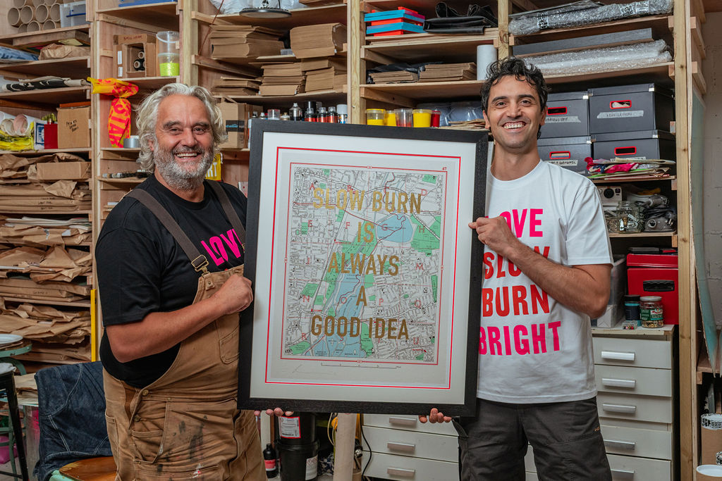 The_Upcoming's tweet photo. #food Real Hackney Dave teams up with SlowBurn on charity prints and T-shirts for StreetSmart https://t.co/qExVPGPiuv
