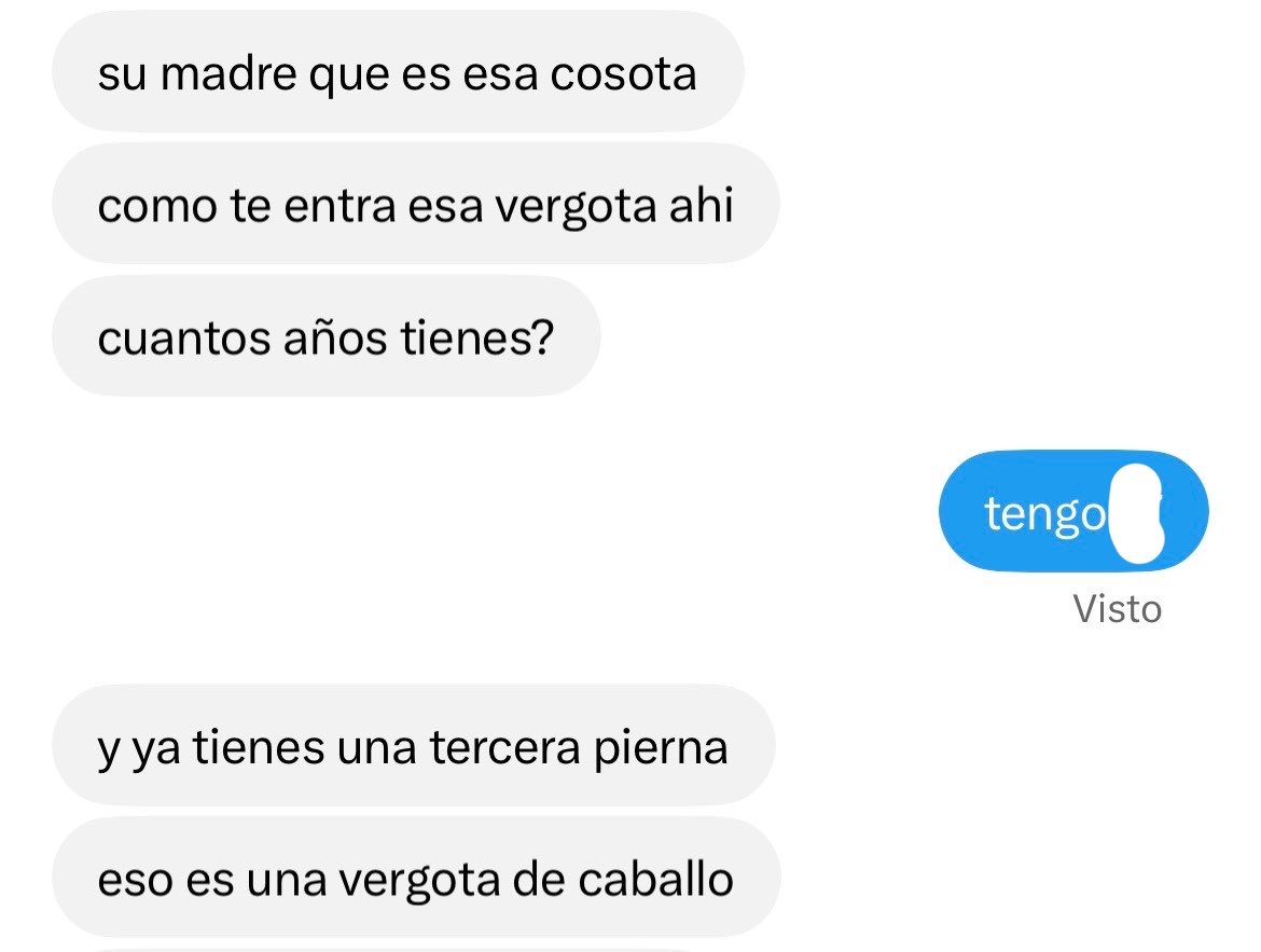 ryyuok's tweet photo. desde temprano se ponen bien putitas desesperadas por mi vrg https://t.co/KHVaZBbl8k