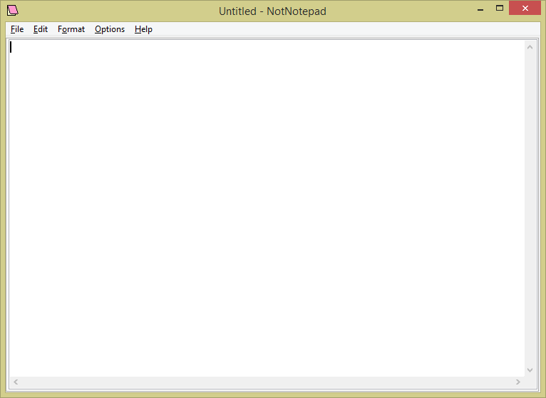 LibraryPlayer's tweet photo. New product!

For fun I thought I'd set myself a challenge and create a simple text editor, and here's the result - NotNotepad.

Available for free, with a range of tools and options to help you edit text.

Download your copy at: https://t.co/OPOch38pM3 https://t.co/B9iNZIU9W6