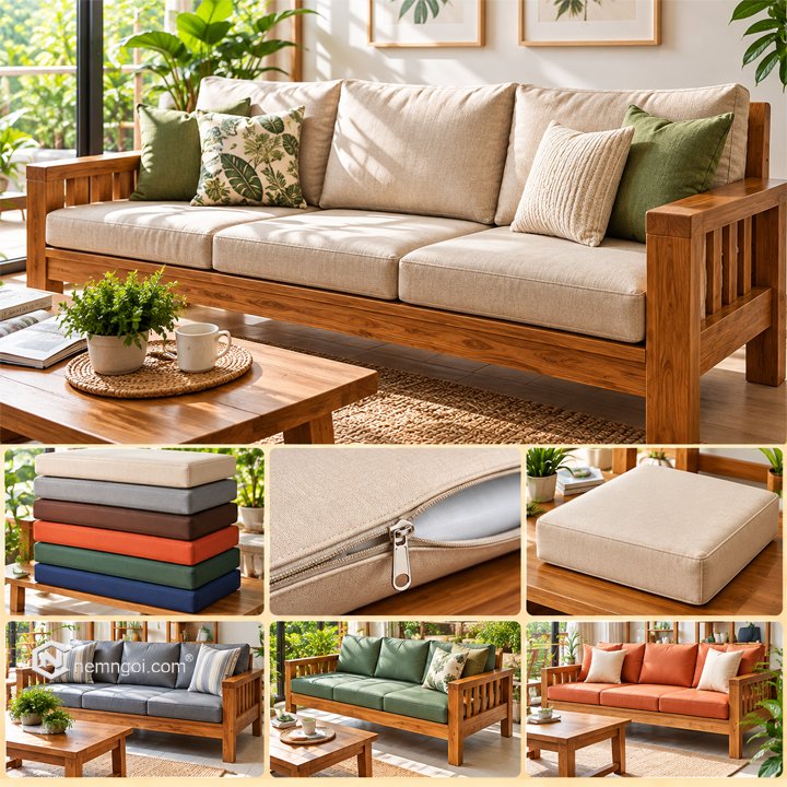 nemngoi's tweet photo. Nệm Ngồi Ghế Gỗ
Nệm ngồi ghế gỗ dành cho ghế gỗ phòng khách, sofa gỗ, ghế bàn ăn, ghế đơn và ghế băng dài với nhiều lựa chọn kích thước, độ dày, ruột nệm và vải bọc. Nệm Ngồi® – https://t.co/J9qbpCDrul bán sỉ & lẻ, có ưu đãi và chiết khấu theo số lượng, hỗ trợ tư vấn chọn nệm theo kiểu ghế, báo giá nhanh và giao hàng toàn quốc.

Nệm Ngồi Ghế Gỗ – Chọn Đúng Size, Độ Dày
Nệm ngồi ghế gỗ nên được chọn theo ngang × sâu × độ dày của mặt ghế. Ghế bàn ăn thường tham khảo 3–5cm, ghế phòng khách 5–7cm và sofa gỗ khoảng 7–10cm.

📷

Bạn đang cần nệm ngồi ghế gỗ cho bộ ghế phòng khách, sofa gỗ, ghế bàn ăn, ghế đơn hoặc ghế băng dài? Mỗi kiểu ghế có kích thước mặt ngồi khác nhau, vì vậy trước khi lựa chọn nên đo trực tiếp chiều ngang × chi���u sâu mặt ghế và xác định độ dày phù hợp với chiều cao khung ghế.

Về ruột nệm, có thể tham khảo DR40 + FR, DR50 + FR hoặc HR Foam. Phần vỏ bọc có nhiều lựa chọn như cotton, linen, canvas, bố, nhung, nỉ, da PU hoặc simili, giúp dễ phối với màu gỗ và phong cách nội thất.

Xem thêm Nệm Ghế Gỗ để tham khảo đầy đủ các dòng nệm dành cho ghế gỗ, kích thước, độ dày, cấu tạo ruột và cách lựa chọn theo từng kiểu ghế.

Hình Ảnh Nệm Ngồi Ghế Gỗ
📷📷📷📷📷📷📷📷📷📷📷📷📷📷📷📷📷
Chọn Nệm Ngồi Ghế Gỗ Theo Nhu Cầu Sử Dụng
Nệm Ghế Gỗ Phòng Khách
Phù hợp cho ghế đơn, ghế đôi và bộ sofa gỗ. Có thể kết hợp nệm mặt ngồi và nệm tựa lưng để đồng bộ màu sắc, chất liệu và kiểu dáng.
Nệm Ghế Gỗ Bàn Ăn
Có thể tham khảo độ dày khoảng 3–5cm. Các kích thước như 40×40cm, 45×45cm và 50×50cm thường phù hợp để tham khảo cho nhiều kiểu ghế bàn ăn.
Nệm Sofa Gỗ
Sofa gỗ thường tham khảo độ dày khoảng 7–10cm. Ruột có thể lựa chọn DR40 + FR, DR50 + FR hoặc HR Foam theo độ dày và nhu cầu sử dụng.
Nệm Ghế Băng Dài
Có thể lựa chọn một tấm dài hoặc chia thành nhiều tấm. Nên đo chính xác chiều dài × chiều sâu và kiểm tra các vị trí bo góc của mặt ghế.
Kích Thước, Độ Dày Và Chất Liệu Nệm Ngồi Ghế Gỗ
Kích Thước
Các size tham khảo gồm 40×40, 45×45, 50×50, 60×60, 40×60, 45×60 và 50×60cm. Ghế băng có thể tham khảo chiều dài 120cm, 150cm, 180cm, 200cm hoặc lớn hơn tùy mặt ghế.
Độ Dày
Có nhiều mức như 3cm, 4cm, 5cm, 6cm, 7cm, 8cm, 9cm và 10cm. Nên lựa chọn theo chiều cao mặt ghế, tay vịn và tư thế sử dụng.
Ruột Nệm
Có thể tham khảo DR40 + FR, DR50 + FR, HR Foam, memory foam, cao su non hoặc bông ép. Từng loại có đặc điểm khác nhau theo độ dày và vị trí sử dụng.
Vỏ Bọc
Các lựa chọn gồm cotton, linen, canvas, bố, nhung, nỉ, da PU hoặc simili. Có thể lựa chọn màu sắc phù hợp với màu gỗ và không gian nội thất.
Mua Nệm Ngồi Ghế Gỗ – Giá Sỉ & Lẻ

Khi lựa chọn nệm ngồi ghế gỗ, kích thước cần cân đối với mặt ghế và chiều cao của khung ghế. Khách hàng có thể gửi kích thước ngang × sâu × dày hoặc hình ảnh bộ ghế để được tư vấn lựa chọn phù hợp.
Bán sỉ & lẻ nhiều dòng nệm ghế gỗ.

Nhiều lựa chọn kích thước, độ dày, ruột nệm và vải bọc.
Có khuyến mãi và chiết khấu số lượng theo đơn hàng.

Hỗ trợ báo giá nhanh theo kích thước và số lượng.
Nệm cho ghế đơn, sofa gỗ, ghế bàn ăn và ghế băng dài.

Hỗ trợ giao hàng tại TP.HCM, Hà Nội và toàn quốc.
Nệm Ngồi Ghế Gỗ Nên Chọn Kích Thước Nào?
Không có một kích thước cố định cho tất cả nệm ngồi ghế gỗ. Trước khi lựa chọn nên đo trực tiếp chiều ngang và chiều sâu của từng mặt ghế. Với bộ ghế phòng khách gồm ghế đơn, ghế đôi hoặc ghế băng dài, nên đo riêng từng vị trí để xác định kích thước phù hợp.

Nếu sử dụng cả nệm ngồi và tựa lưng, hai phần nên được đo riêng. Độ dày nệm cũng cần cân đối với chiều cao mặt ghế, tay vịn và phần tựa để tổng thể bộ ghế cân đối.
Xem thêm Nệm Ghế Gỗ để tham khảo tổng hợp các dòng nệm dành cho ghế gỗ. Bạn cũng có thể xem Nệm Ghế để tham khảo thêm các dòng nệm theo loại ghế, kích thước, độ dày, vật liệu và không gian sử dụng.

XEM NỆM GHẾ GỖ GỌI 0944.601.966Nệm Ngồi Ghế Gỗ – Xem Mẫu & Nhận Báo Giá
Bạn cần mua nệm ngồi ghế gỗ, nệm sofa gỗ, nệm ghế bàn ăn, nệm ghế băng dài hoặc nệm ngồi và tựa lưng? Nệm Ngồi�� – https://t.co/J9qbpCDrul có nhiều lựa chọn kích thước, độ dày, ruột nệm và vải bọc. Bán sỉ & lẻ, ưu đãi số lượng, báo giá nhanh và giao hàng toàn quốc.

https://t.co/9FAGRS6gUQ