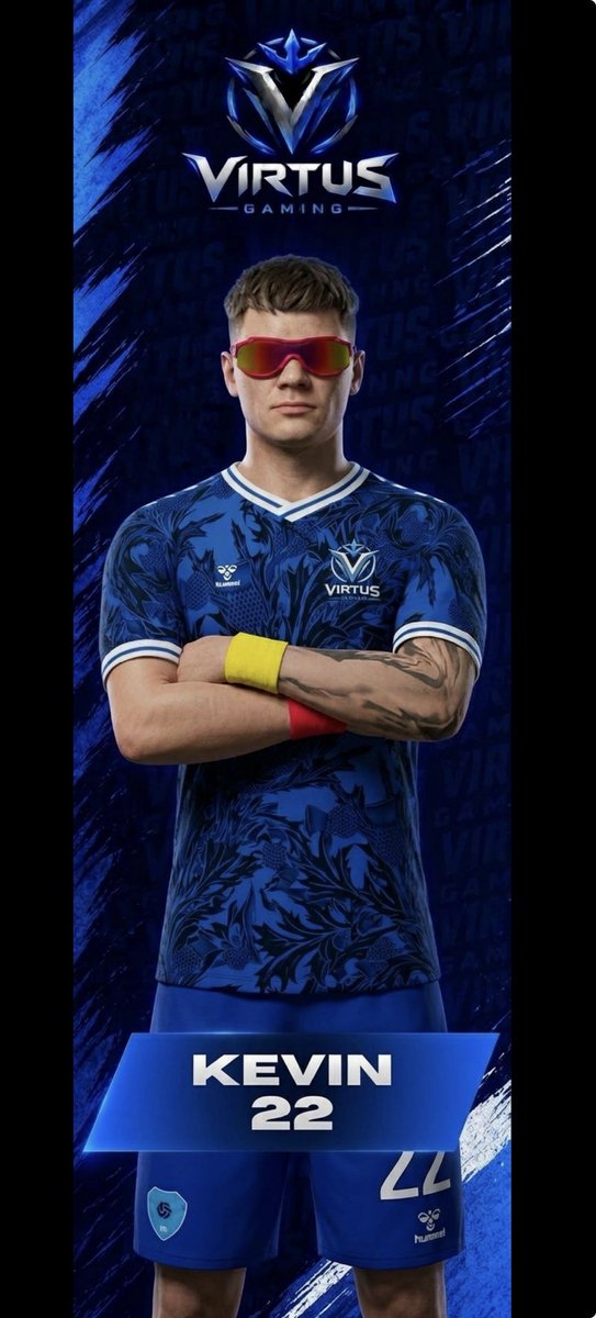 VirtusGamingESP's tweet photo. 🆕 ¡Nuevo fichaje para el centro del campo! ⚽️✨
“Visión de juego, talento y garra.¡Bienvenido Kevin!🔥 https://t.co/YZaYSViJEu