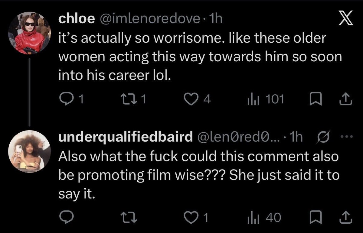 luneartt's tweet photo. if you see an actress from the old cast supporting the protagonist from the new cast in instagram comments and try to make this kind of implications, you're deeply sick. if you see joseph zada interacting with his cast mate and this is how you react, you're deeply sick. https://t.co/IcurxRVHyC