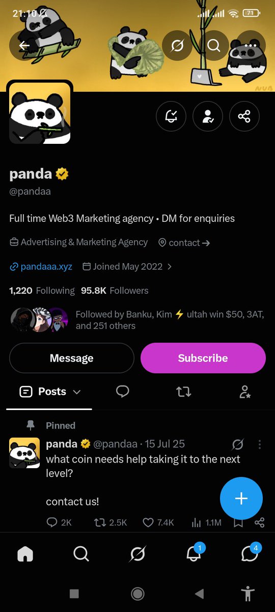 EmakSika's tweet photo. @pandaa JBkjUvQcj9DPqycYiBbiySUKH9NUCVf6ULueppu8b9ia

Thank you Panda https://t.co/Uai9gkwSMR