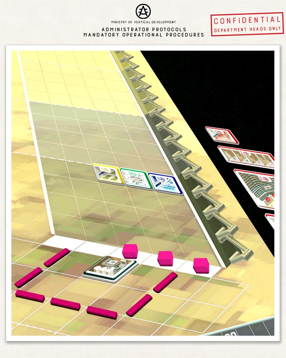 TabletopiaGames's tweet photo. 🏙️🌆 Arcologies is now on Tabletopia!
Build a massive vertical city in the 24th century. Expand districts, and infrastructure, manage resources, and keep your population happy.
🏗️ A deep city-building strategy game for 1–4 players.

#Tabletopia #Arcologies #boardgames https://t.co/Ya3pPuRFnH
