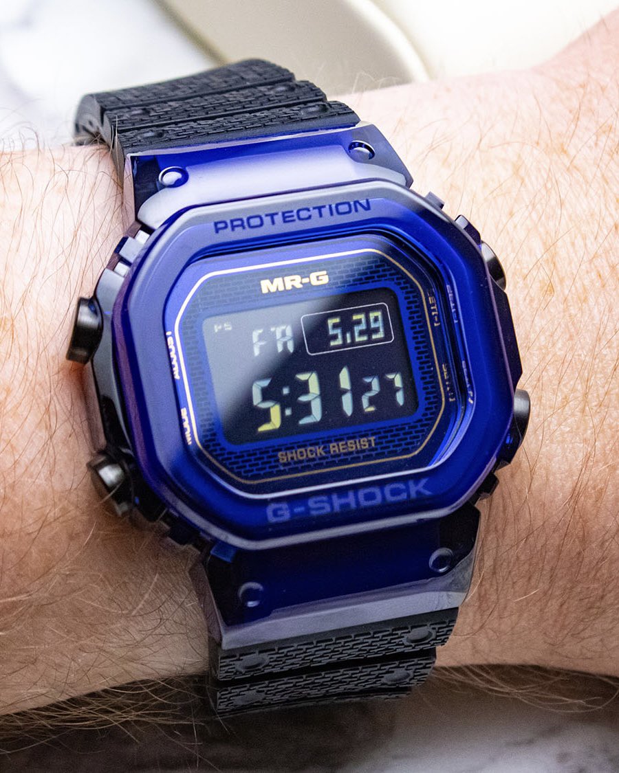 aBlogtoWatch's tweet photo. The G-SHOCK MR-G MRGD5000 is the most expensive G-SHOCK ever made 🤯

Coming in at a whopping 80,000, the MRGD5000 is limited to just 20 pieces and features a full sapphire case engineered to legendary G-SHOCK durability — something G-SHOCK inventor Kikuo Ibe has wanted to do for years.

It’s sheer material-defying spectacle, and Sean has the full story over on aBlogtoWatch. 

https://t.co/LkLyymz8ds