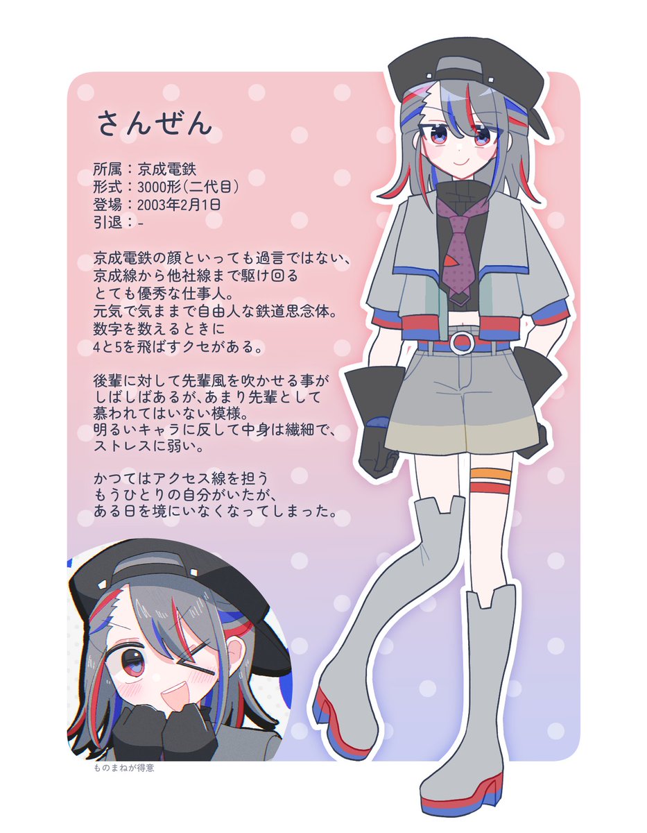 u232c_'s tweet photo. 簡易的なキャラクタ～シ～トだ！ https://t.co/UcPzp3b7oq