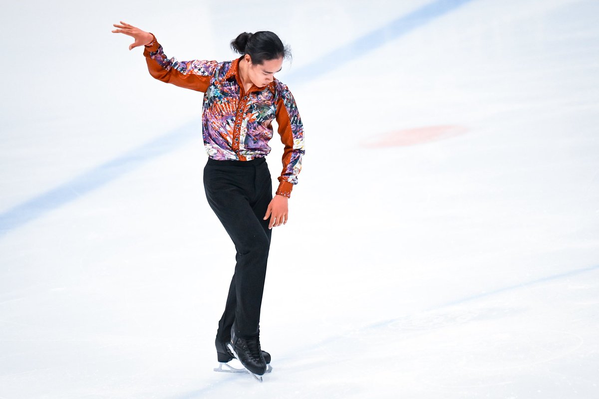 TheAnswerFigure's tweet photo. ⛸️東京フィギュアスケート選手権大会❄️

シニア男子SP
演技：#田中蓮音

#東京選手権
#フィギュアスケート

【写真：中戸川知世 @nakatogawachise 】 https://t.co/n2b7rYhpSH