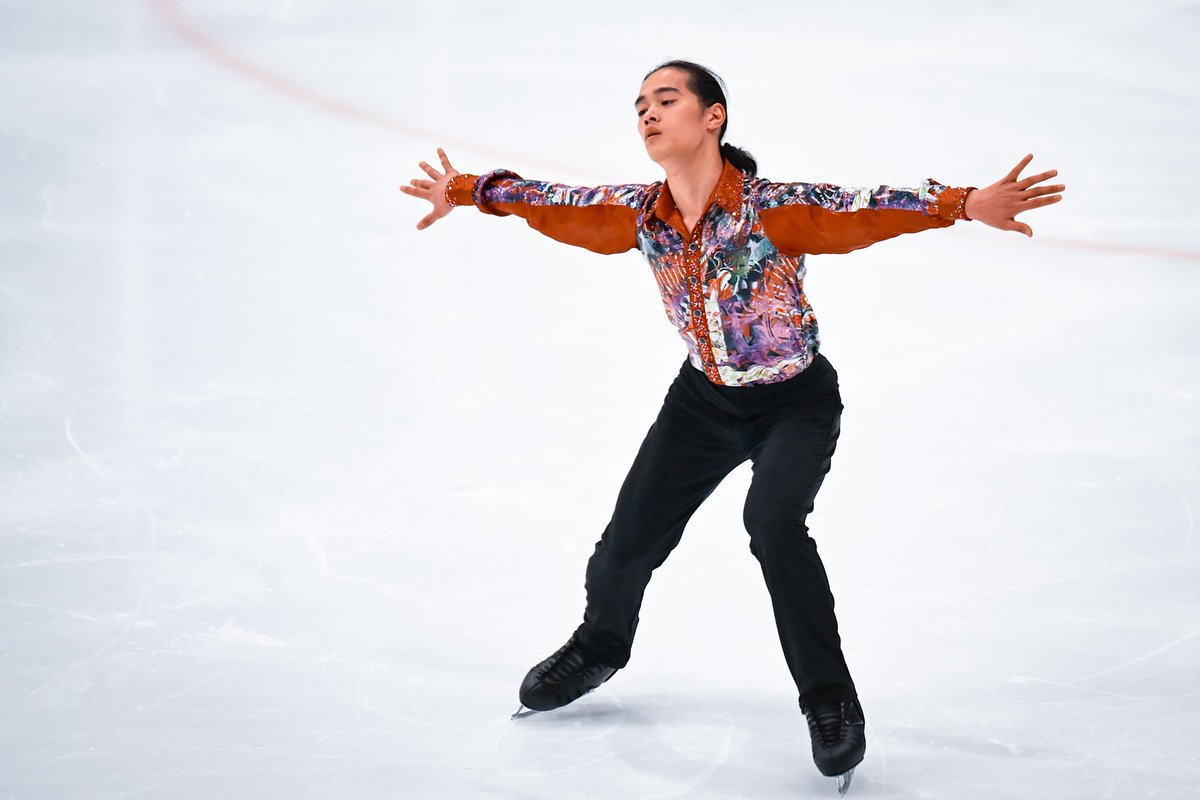 TheAnswerFigure's tweet photo. ⛸️東京フィギュアスケート選手権大会❄️

シニア男子SP
演技：#田中蓮音

#東京選手権
#フィギュアスケート

【写真：中戸川知世 @nakatogawachise 】 https://t.co/n2b7rYhpSH