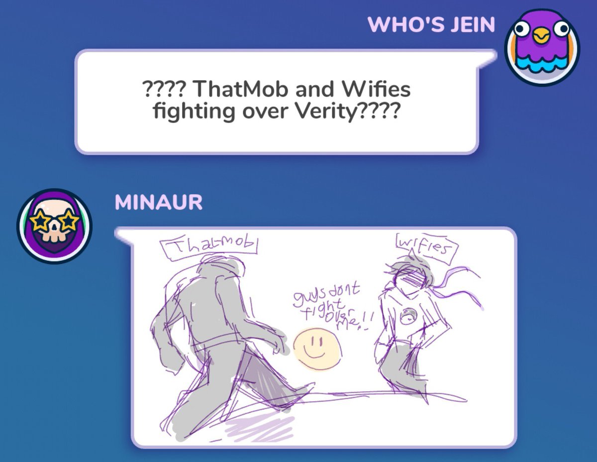 Pumbokinn's tweet photo. what the hell are we doing #wifiesFANART https://t.co/Eb9tBmWjTj