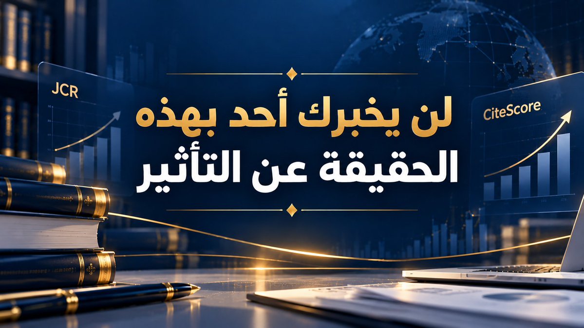 donniamdow's tweet photo. لن يخبرك أحد بهذه الحقيقة عن التأثير: ⚠️📊

أي مجلة تدعي امتلاك معامل تأثير وهي غير مدرجة في تقرير Journal Citation Reports الصادر عن Clarivate هي مجلة تستخدم مؤشرات مضللة لا يعترف بها في الترقيات الجامعية أو معادلة الدرجات. ثبّت بوصلتك على. 🔍📚

#السعودية_قطر #دراسات_عليا https://t.co/vKNlZlOvrh