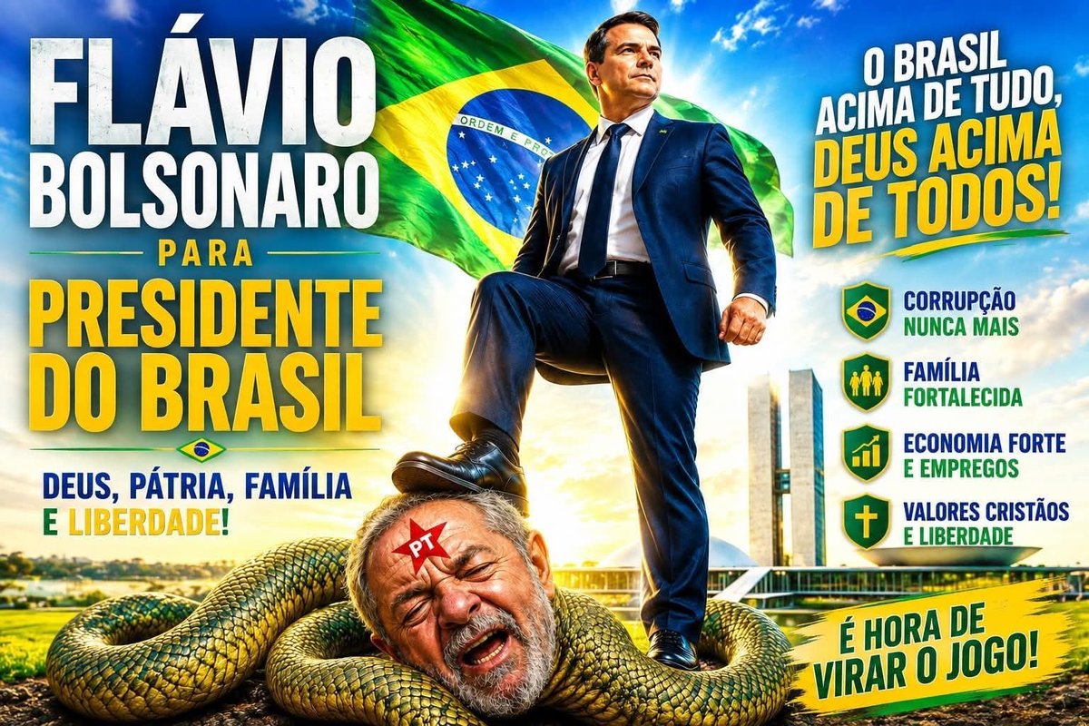 KatinaMato92240's tweet photo. @nikolas_dm AGORA É FLAVIO BOLSONARO https://t.co/1viHbBhIiK