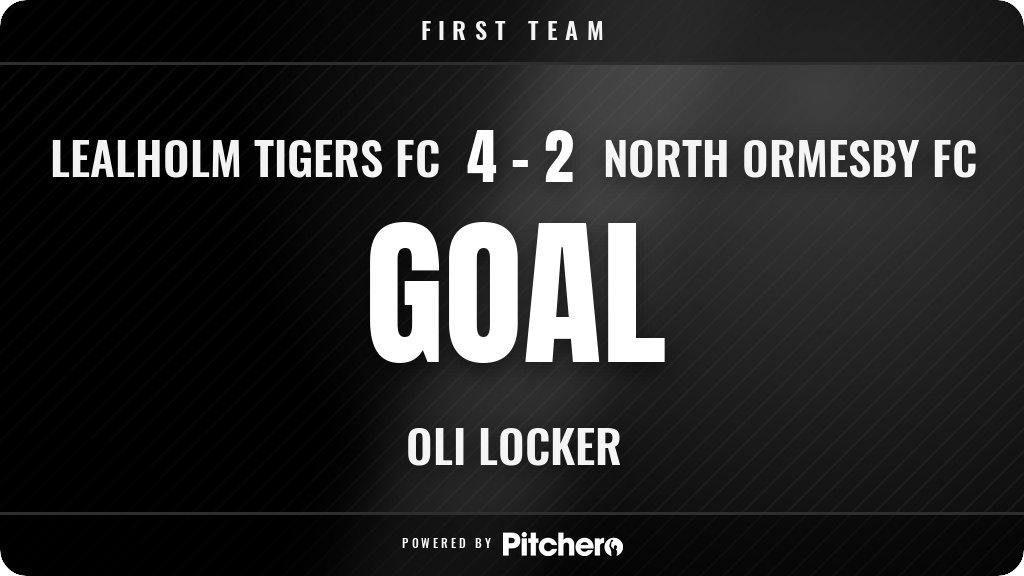 LealholmFc's tweet photo. 65': Oli Locker scores for Lealholm Tigers FC 🙌
#LEANOR #Pitchero
https://t.co/ujaikkUO7V https://t.co/KueFS0SSNG