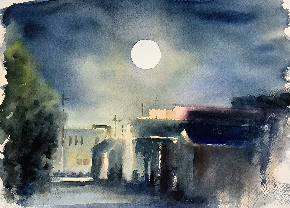 didi_daisukedoi's tweet photo. 月夜

watercolor on paper https://t.co/ib0hPSJiEQ