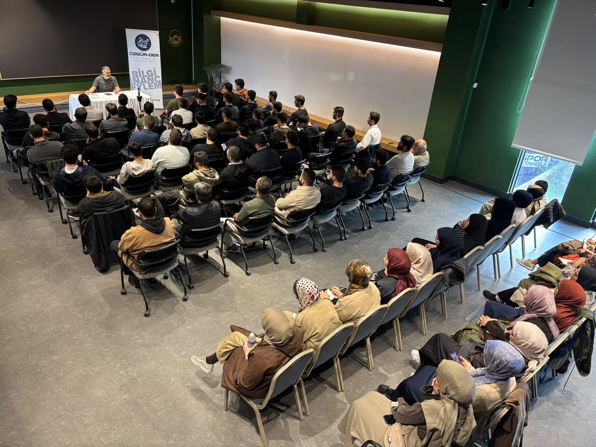 gencozgurder's tweet photo. Hüseyin Gökalp ( @huseyin_gokalp ) hocamızla "Müslüman Gencin Sorumluluğu" başlıklı seminerimizi tamamladık.

Kıymetli hocamıza sunumlarından dolayı teşekkür ederiz. https://t.co/543Aifo5Nw
