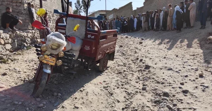 یک حادثه ترافیکی در شهر مهترلام ولایت لغمان جان دو کودک را گرفت