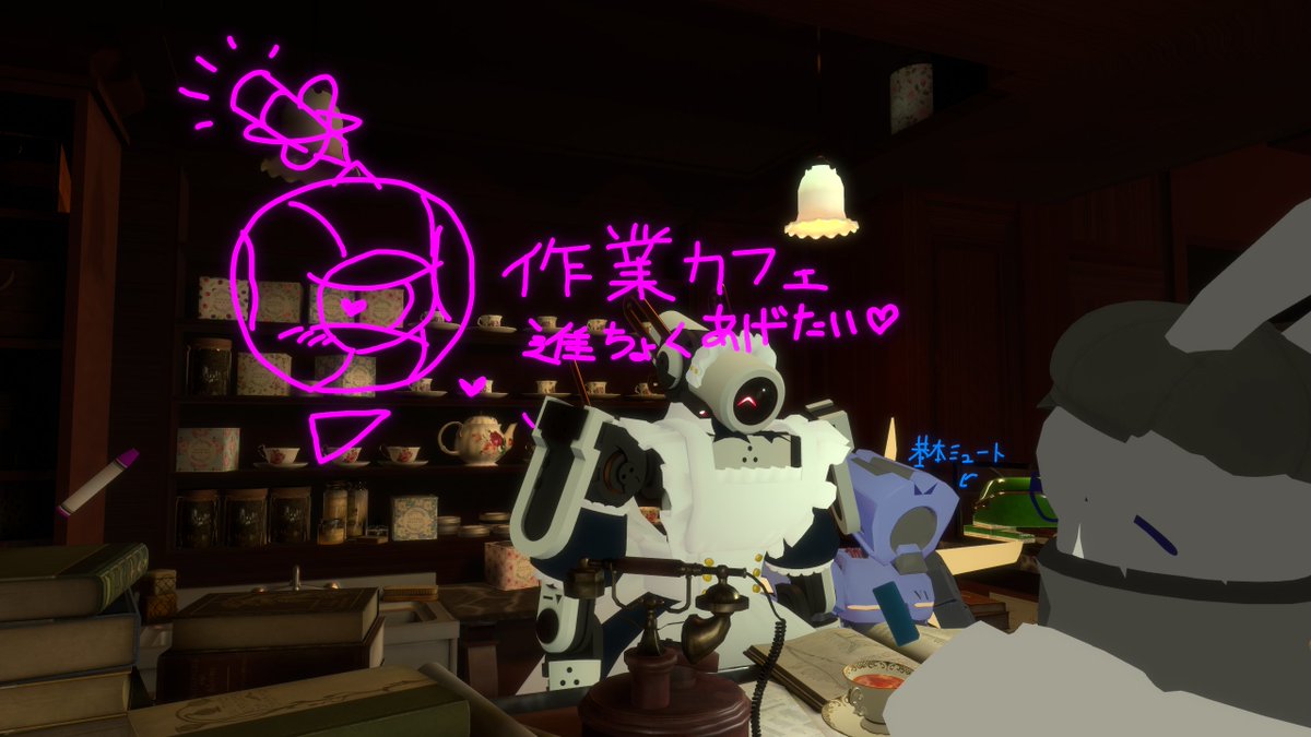 dreamfloppydisk's tweet photo. 作業カフェやってます～
別のPCで作業してますが、話しかけられれば会話＋応答できます。静かに作業もOK https://t.co/TKzsI4tAr8