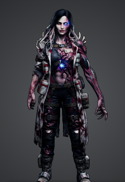BuildWithND's tweet photo. ☠️ VESPERA — THE WIDOW OF THE OUTBREAK

Once a surgeon. Now a terrifying fusion of human beauty and irreversible infection, with mutated anatomy, biomechanical growth and an eerie Black Pulse.

Created with @tripoai 

#TripoAI #Tripo3D #ZombieOutbreak #3DArt #GenerativeAI https://t.co/oBD2DYAAnM