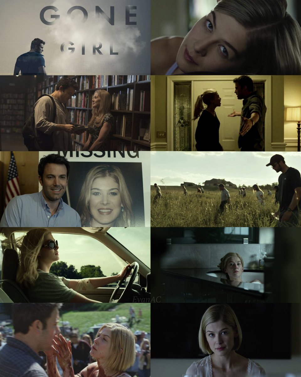 EvanAboutCinema's tweet photo. Gone Girl came out 12 years ago today. https://t.co/AaM0SjijYY