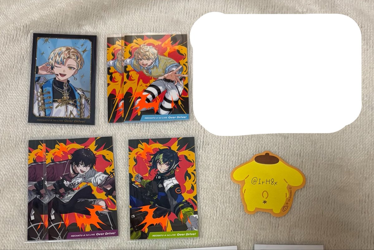 IrH8x's tweet photo. にじさんじ MECHATU-A 1st LIVE Over Drive!  ランダムカード 

3枚目ご確認お願いします https://t.co/MgJFIVGqqL
