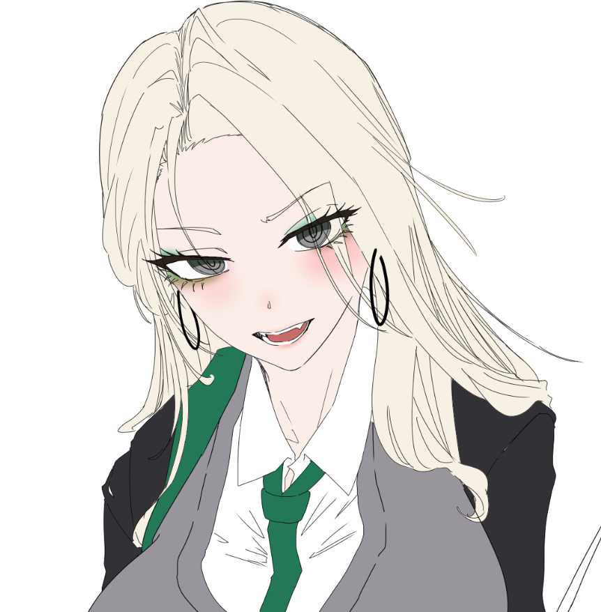 NW61sh's tweet photo. 突然なんだ女体化マルフォイって！！
そういうネタ大好きだ！ https://t.co/c6mXj2VoQg