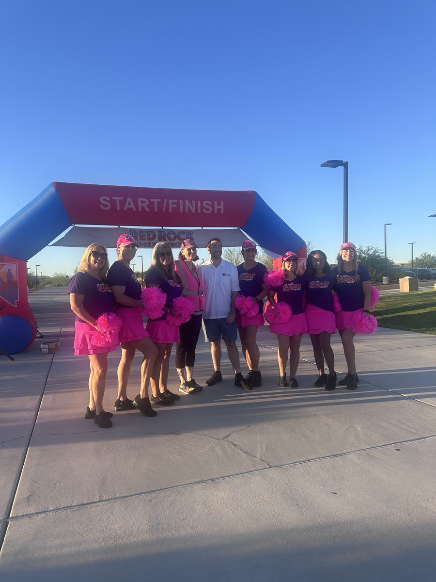 CommishNaft's tweet photo. Just helped kick off the first Girls on the Run Girl Power 5K at James Regional Sports Park. GOTR joined me in June when we officially opened the full 3.1-mile loop at the Park, and I’m thrilled they’re the first official 5K event being hosted here! https://t.co/1LhlRRE4KI
