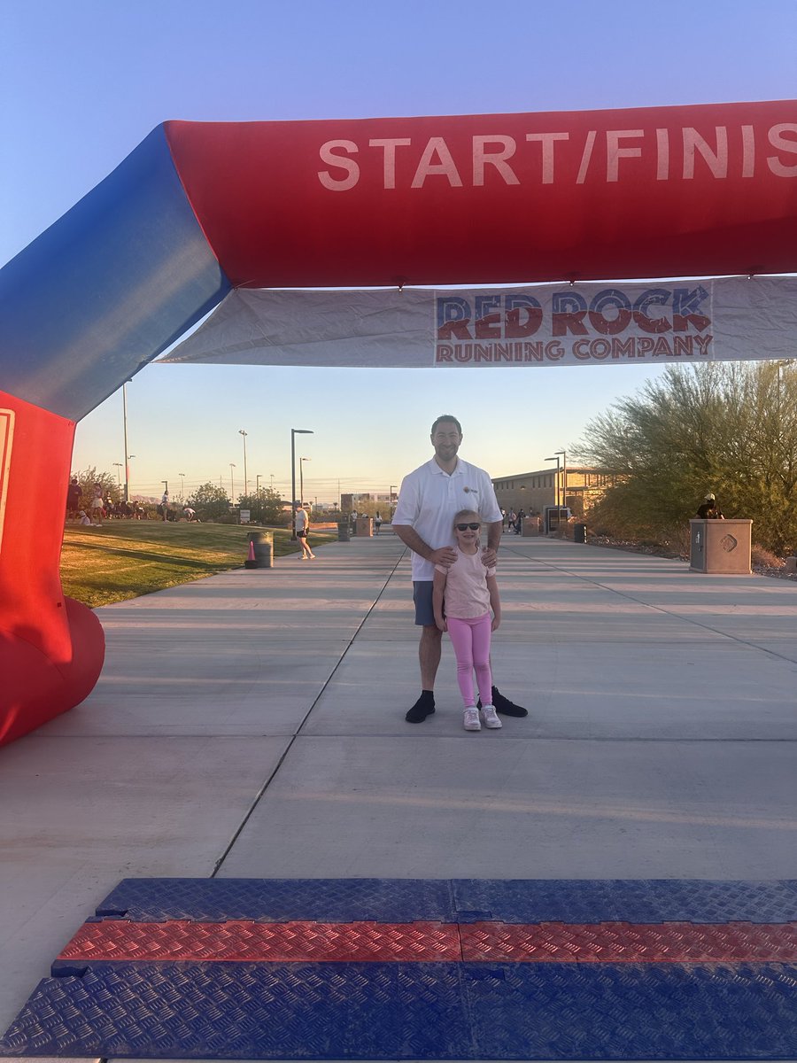 CommishNaft's tweet photo. Just helped kick off the first Girls on the Run Girl Power 5K at James Regional Sports Park. GOTR joined me in June when we officially opened the full 3.1-mile loop at the Park, and I’m thrilled they’re the first official 5K event being hosted here! https://t.co/1LhlRRE4KI