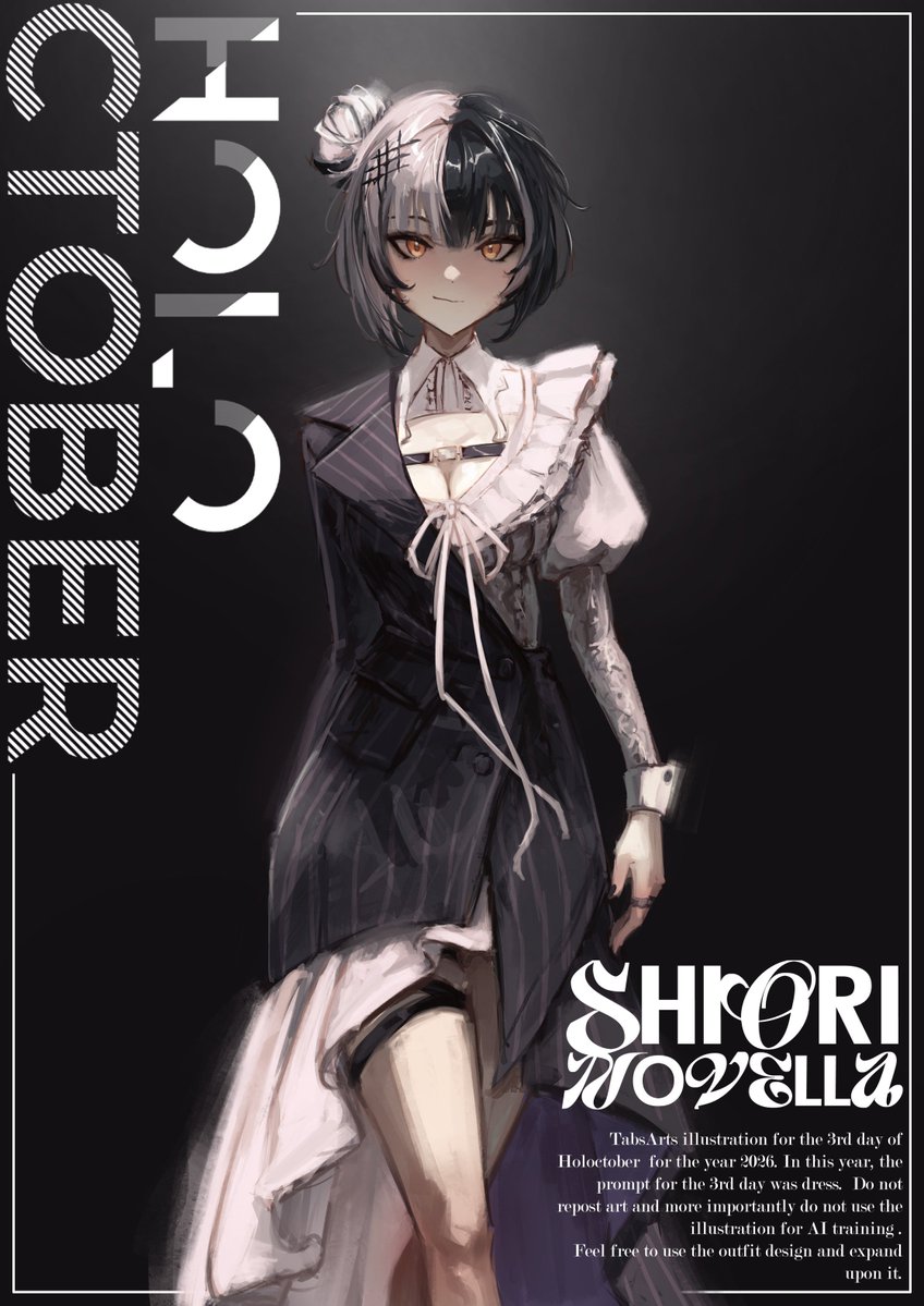 TabsArts's tweet photo. Holoctober day 3: Dress
#holoctober #ShiorinSketch https://t.co/XVe4N2HRjY