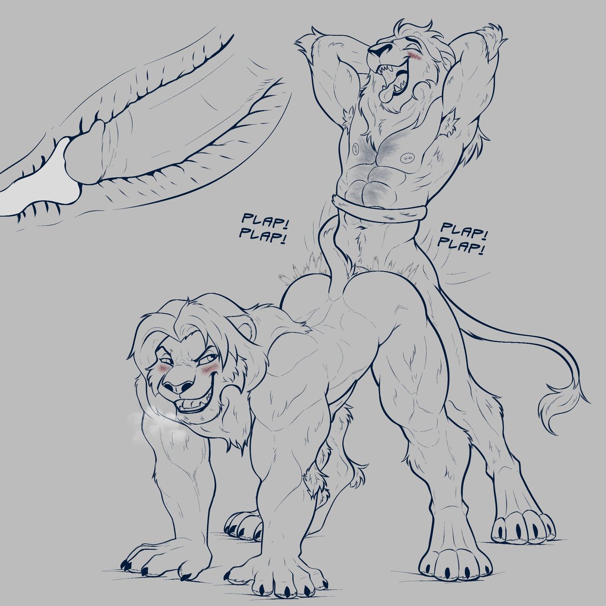 Archocious's tweet photo. Part 2

Might color but we’ll see.

#nsfw #yiff https://t.co/0BwuBuXLmo