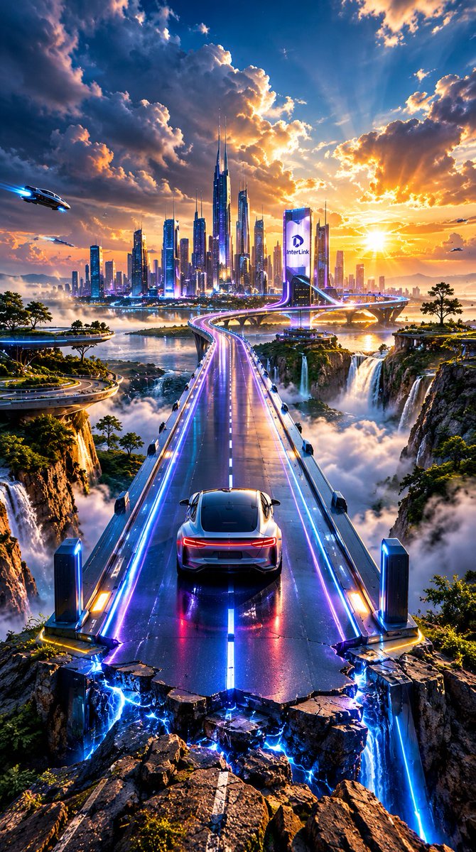 muhammadas1894's tweet photo. Step Into The Future With InterLink — Where Luxury Roads, Smart Cities, Neon Energy, Innovation, And Limitless Connectivity Create A Stunning New Digital World. #InterLink #ITL #Future #Technology #Innovation #Web3 #Digital #Luxury https://t.co/lwhARWqoM2