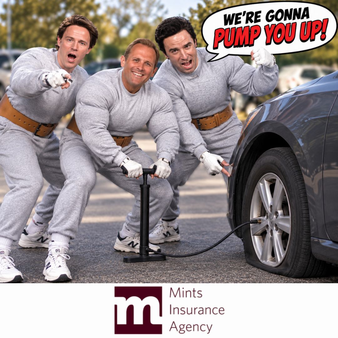 Mintsinsurance's tweet photo. Don't let low tire pressure steal your weekend vibe. Pump them up &amp; roll safely!

#WeekendTip #DontLetYourTiresSlowYouDown #DriveSafe #WeekendWarrior #RoadTrip #MintsInsurance #LocalAgent #LocalExpert #InsuranceMatters #VibeCheck https://t.co/JZhRG751Y8
