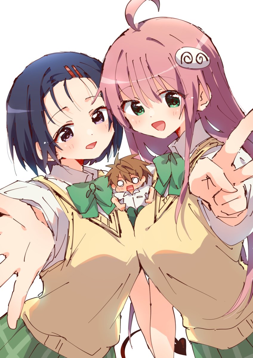 xxxcustardxxx's tweet photo. 推しがToLOVEるのポストをしているのを見かけて
懐かしくなって描いた https://t.co/T1VgwrSrMT