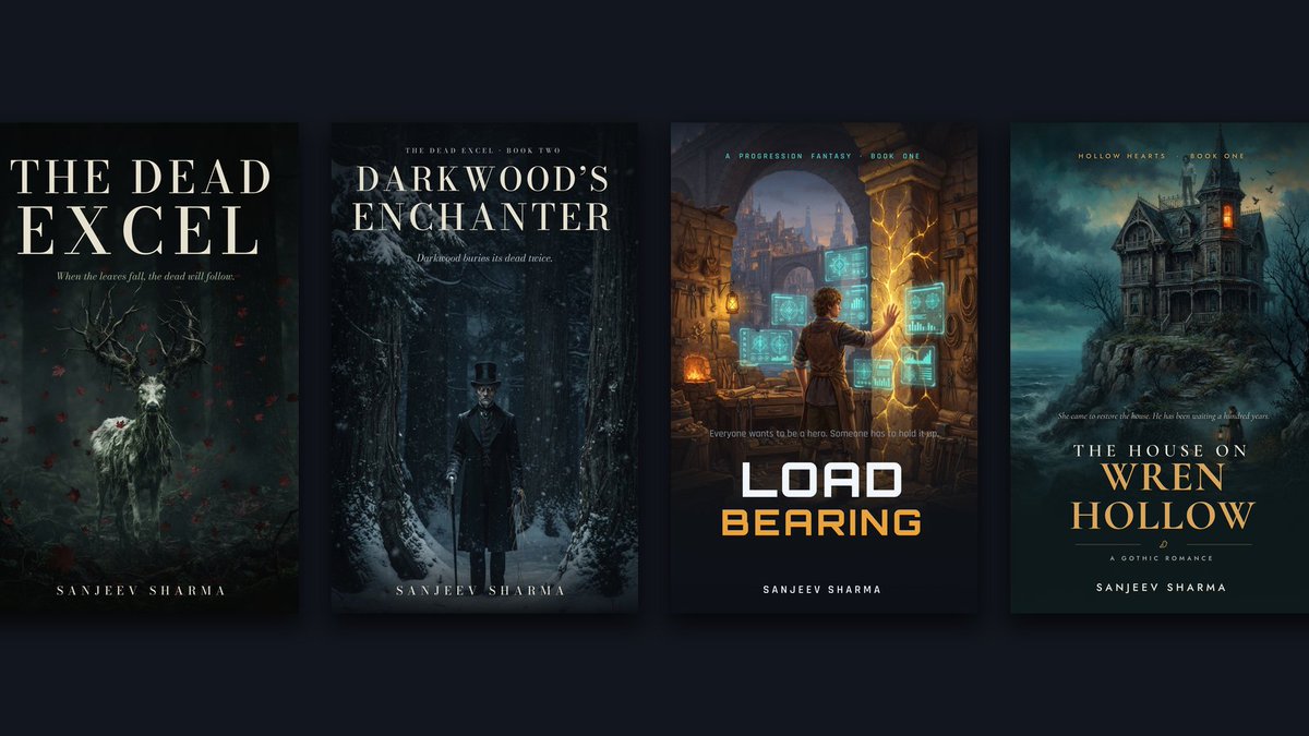 speedsharma_ai's tweet photo. i'm a software engineer, so when i published my novels on amazon kdp i didn't open indesign once

4 paperbacks. 486 print pages. every single one is html + css → pdf

built with claude. here's the pipeline ↓ https://t.co/xi3oiSv2Ft