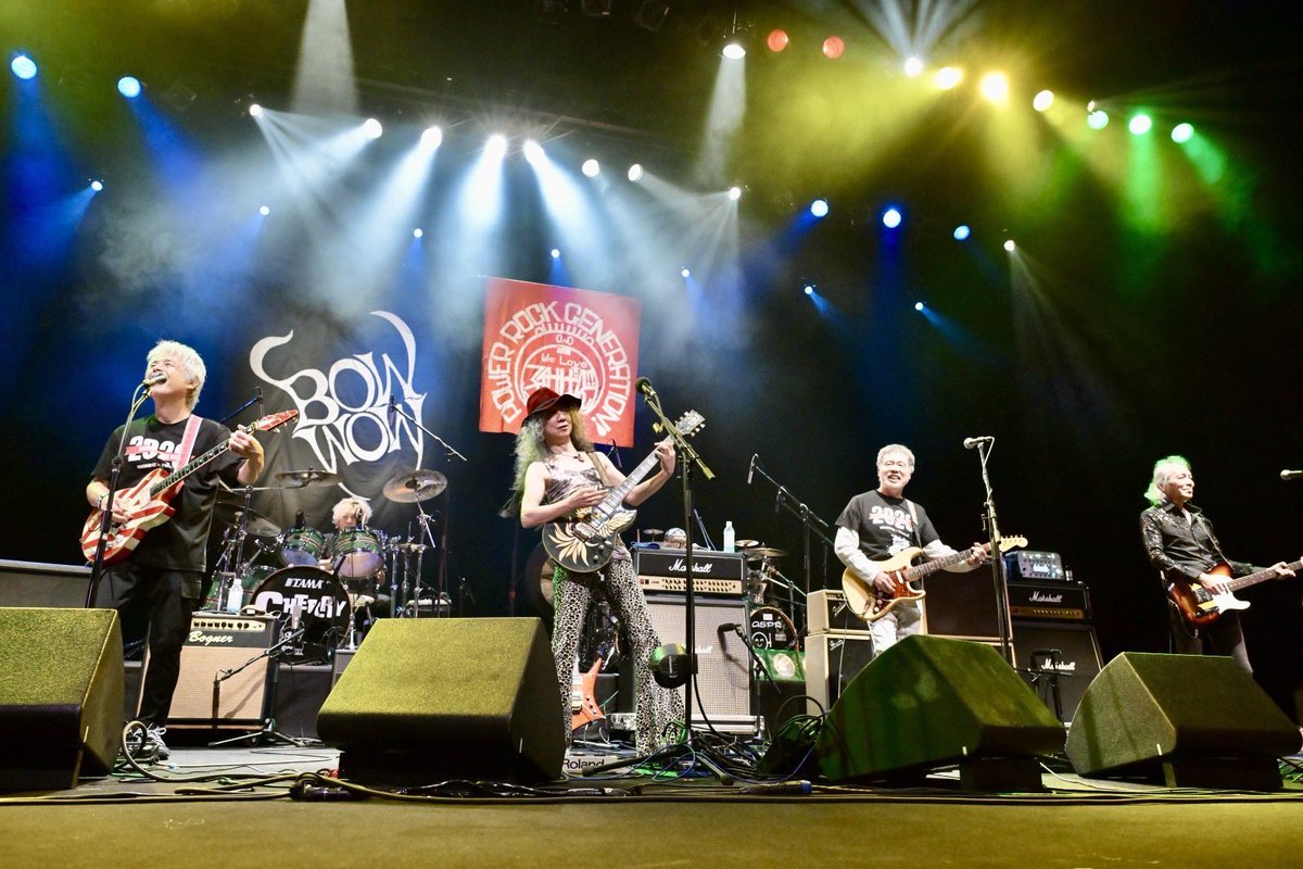 KyojiTWJ's tweet photo. 今日はTANZAWA ROCK FES‼️
最高に楽しいライブバンド『子供ばんど』そして僕ら『BOWWOW G2』、キャラは違うけど、互いに愛とリスペクトを持つこの２つのバンドの共演は最高だったと思います。
お客さん達も終始笑顔に溢れ、みんながHAPPY 😊👍
皆さん、本当にありがとうございました。心から感謝です🙏 https://t.co/EtFwWdQgrU