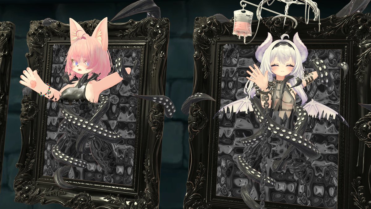 VRCLunaloo's tweet photo. お友達と遊んできたよー🤔 https://t.co/nNqJ6gOs26