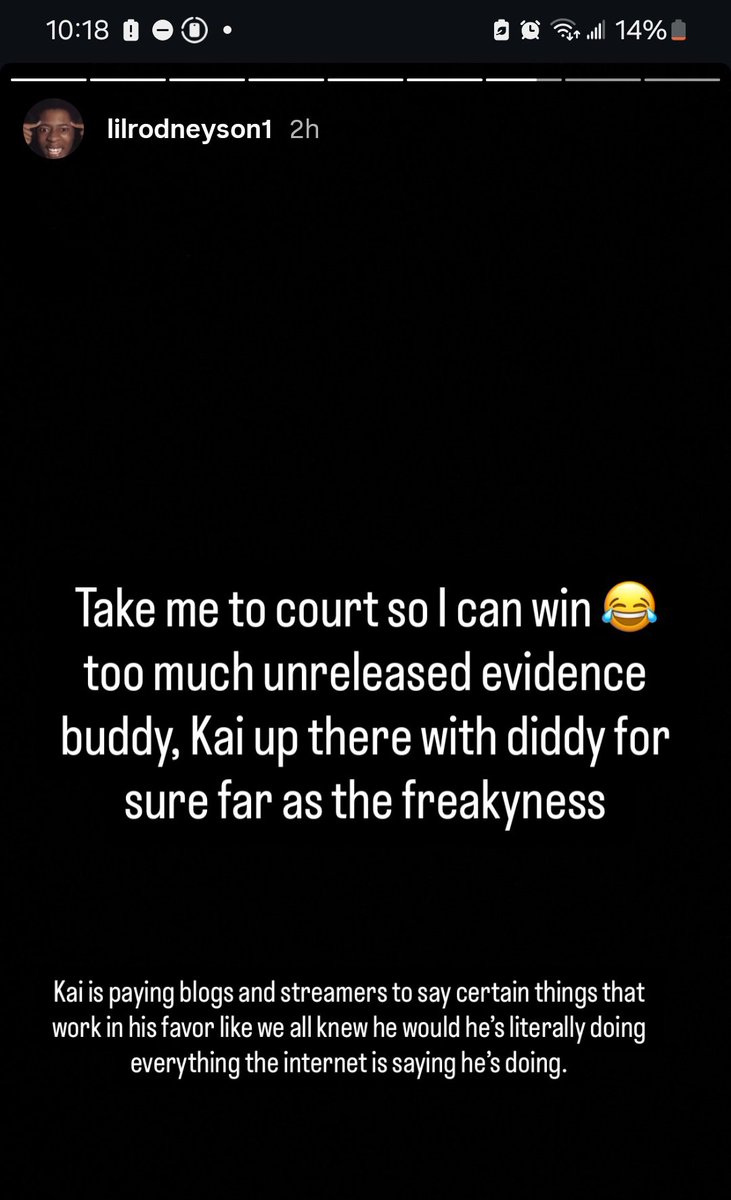 reggienotrodney's tweet photo. Reggie spoke out about going to court to win his case, stating that there is still a massive amount of unreleased evidence. He also shared how deeply hurt he is to see Rakai allegedly allowing Kai Cenat to pay him to stay quiet. 🤫💥⚖️ https://t.co/VF6B56QrUc