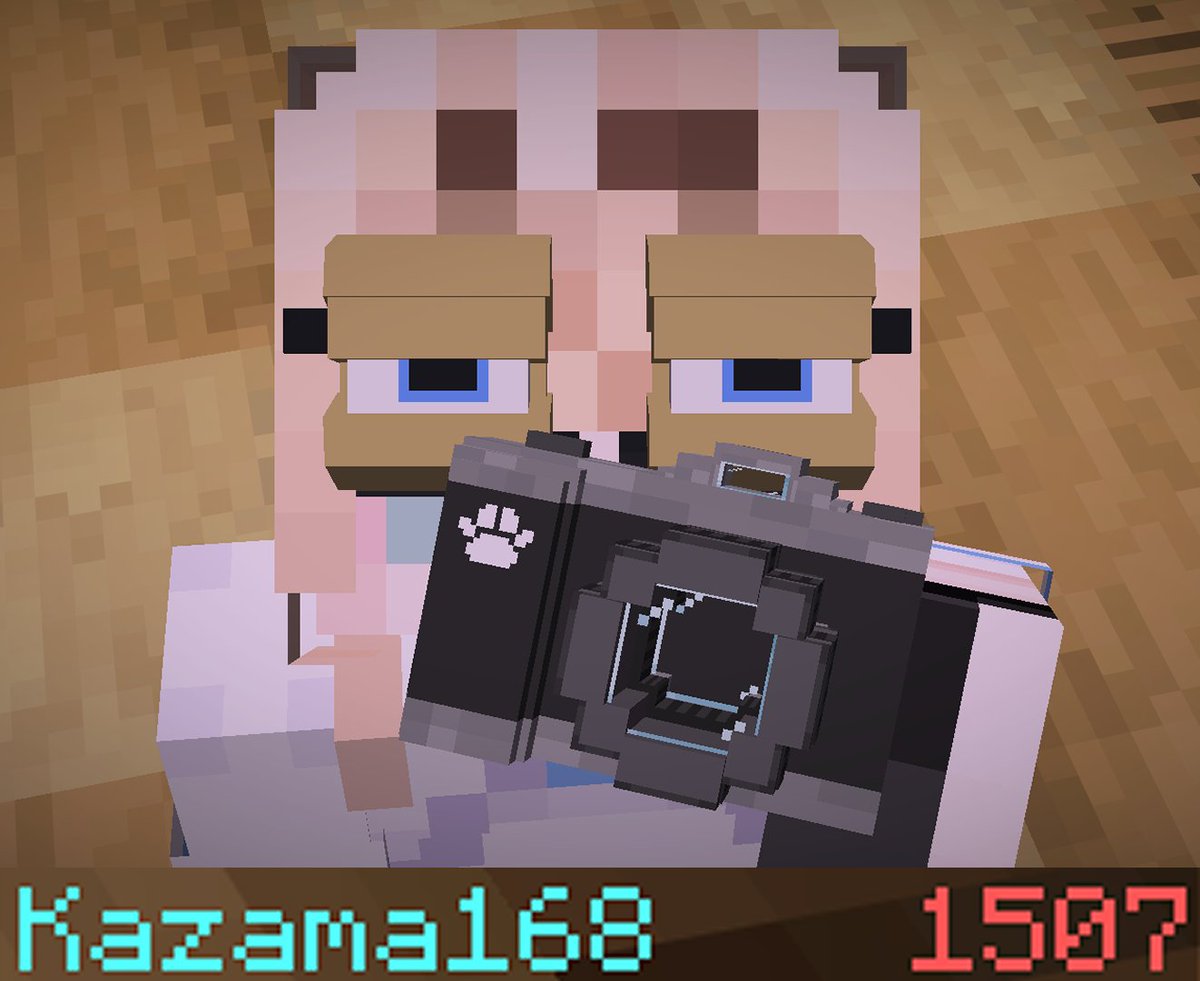 kazamairohach's tweet photo. やったやった✌

#マイクラ肝試し2026 https://t.co/J6TNoXL1fy