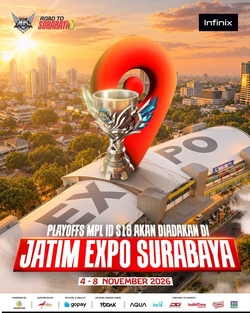 Txtmlbb_'s tweet photo. venue playoffs mpl Id s-18

ijin absen dlu gak bisa datang https://t.co/IMMM89PD4r