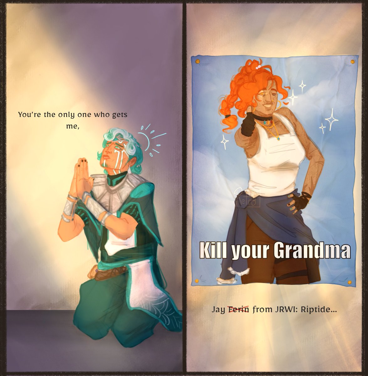 retrousys_art's tweet photo. Evil grandma club unite
#criticalrolefanart #jrwifanart #jrwiriptide https://t.co/rFFbAodMdu
