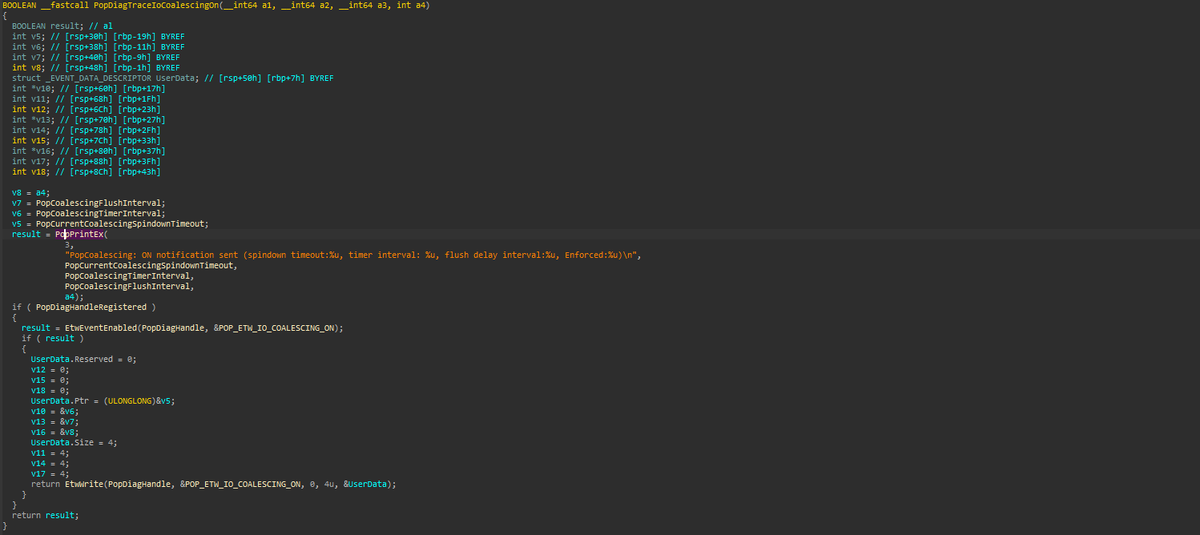 Law_0dly's tweet photo. @SynezOS CoalescingTimerInterval disables dynamic tick now i guess? dont know where it does that in the code lmao (look at pic) https://t.co/xaFWxpp2aq