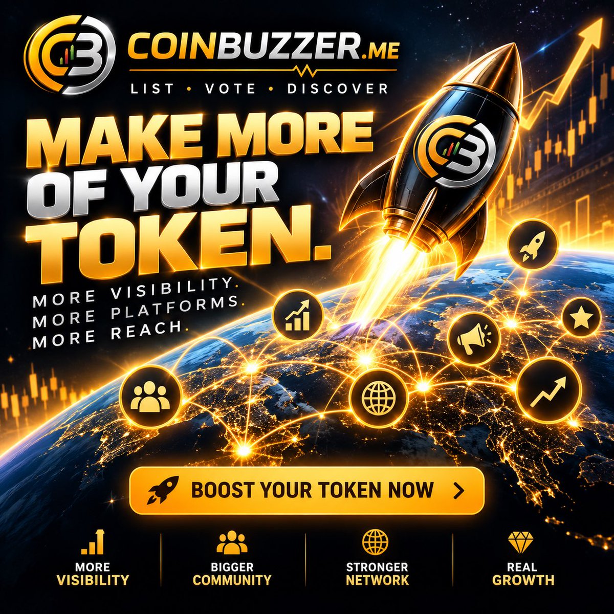 coinbuzzer_me's tweet photo. 🚀 MAKE MORE OF YOUR TOKEN.

More visibility. More platforms. More reach. 🌍
Build your network and take your project further with CoinBuzzer. 🐝🔥

👉 ⁠ https://t.co/C8g5G3MG22

#CoinBuzzer #Crypto #TokenListing #Altcoins #Web3 https://t.co/WmaSfwq6xg
