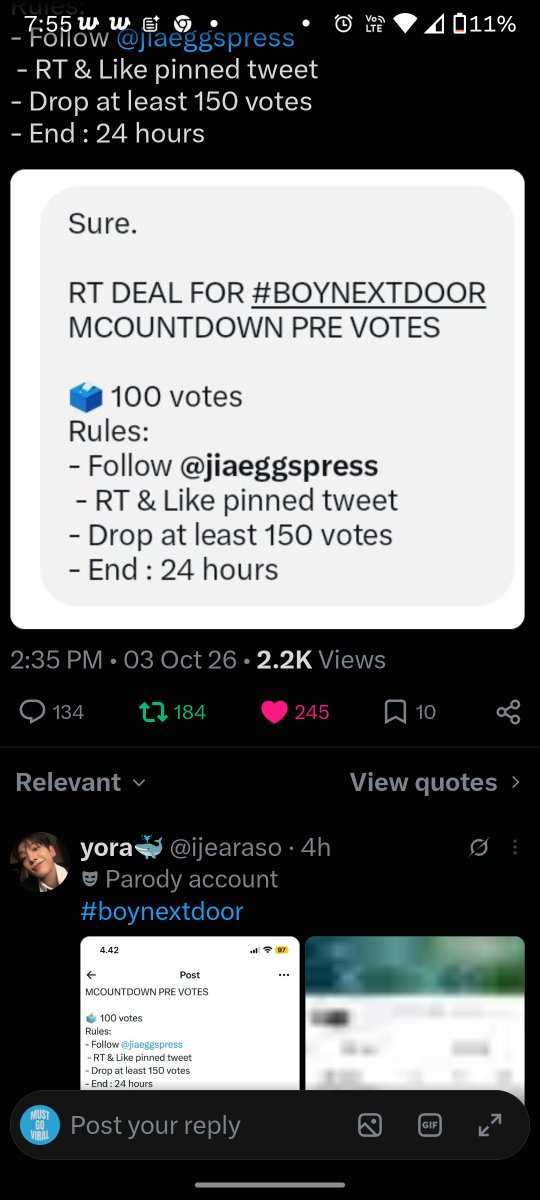 mo_mo__san's tweet photo. @bndvoting_team @jiaeggspress #BOYNEXTDOOR https://t.co/GD86EbwZGs