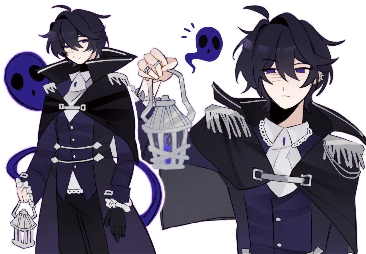 beakdmac's tweet photo. streamer #fluixon revealed his dark, formal vampire skin that matches a mysterious persona #soulsmp https://t.co/MCI1IPniKu