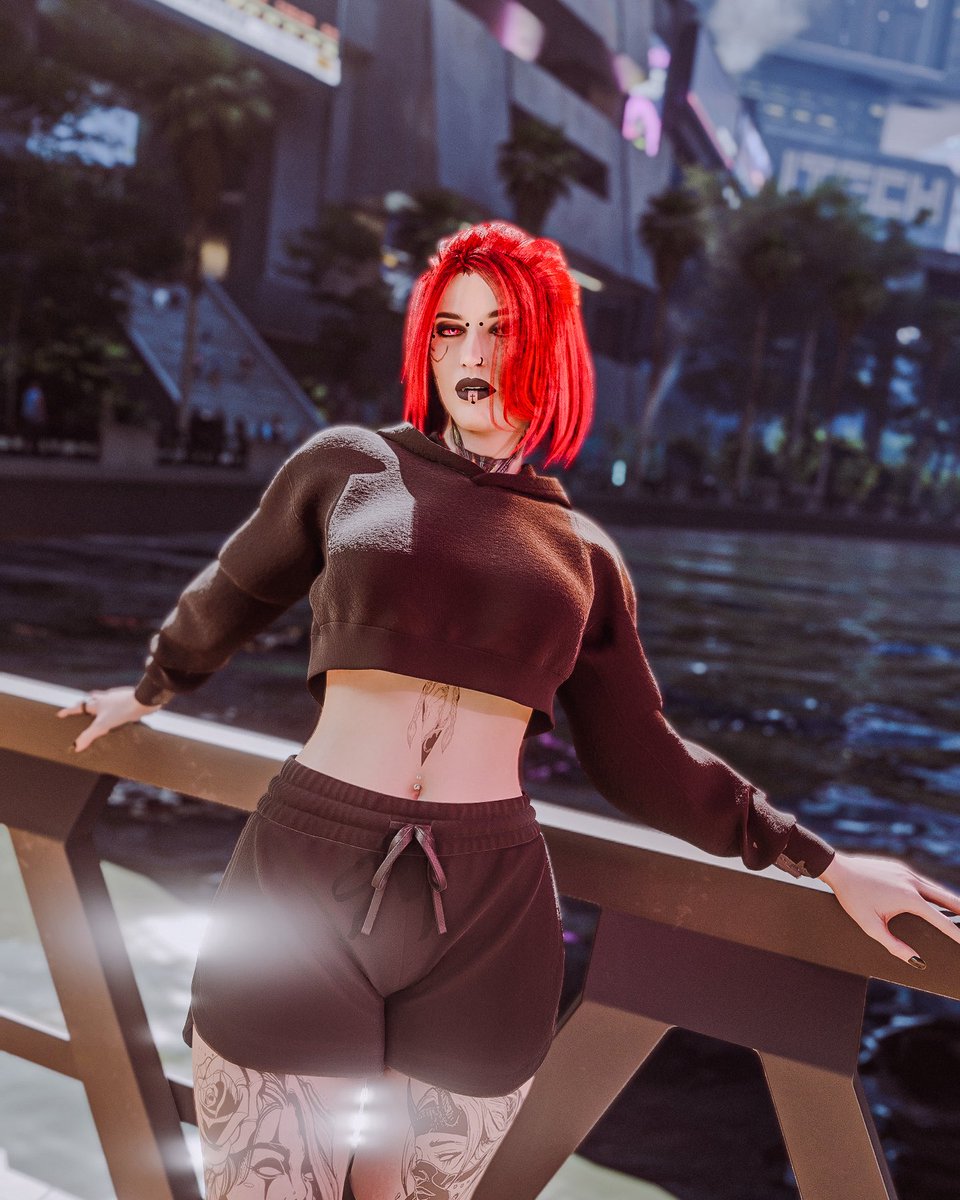 TrueCapGames's tweet photo. 🎮 - Cyberpunk 2077
 
Captured on PC

#virtualphotography #virtualphotographer #cyberpunk2077 #cyberpunk2077photomode #nightcity #Cyberpunk20770C #CyberpunkOC #CyberpunkPhotography #GamePhotography
#CyberpunkAesthetic #GothCyberpunk #GothGirl #NightCity #CDProjektRed #DigitalArt https://t.co/COPTYQdxC0