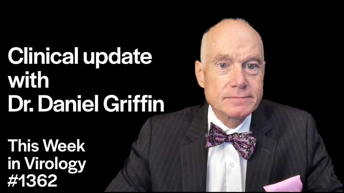 profvrr's tweet photo. Daniel &amp; Vincent discuss the 5 deaths in Pennsylvania associated with measles infections, absurdity of RFK Jr.’s statement that AI is better informed than physicians, more deaths by raw milk products, spread of dengue virus in Florida, &amp; more. 📺 https://t.co/us5eiOOTvy https://t.co/PeIqs0XQJQ