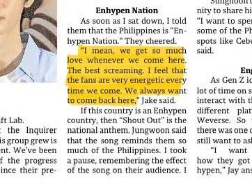 mystar_pjs's tweet photo. 🐈: if this country is an enhypen country, then ‘shout out’ is the national anthem

i found it! 🥹🫶🏻 https://t.co/mRNTedmm9u